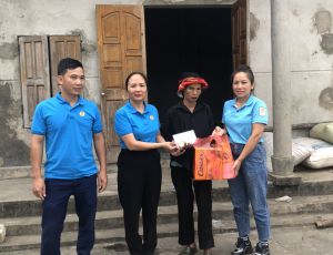 Trường THCS Nguyễn Trãi đến với địa chỉ nhân đạo tại thôn Ngần Hạ, xã Tân Thành, huyện Bắc Quang
